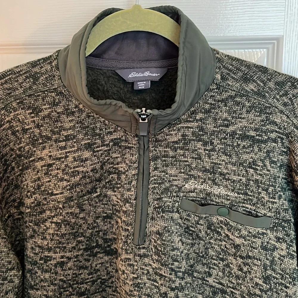 Eddie Bauer Quarter Zip Sweater